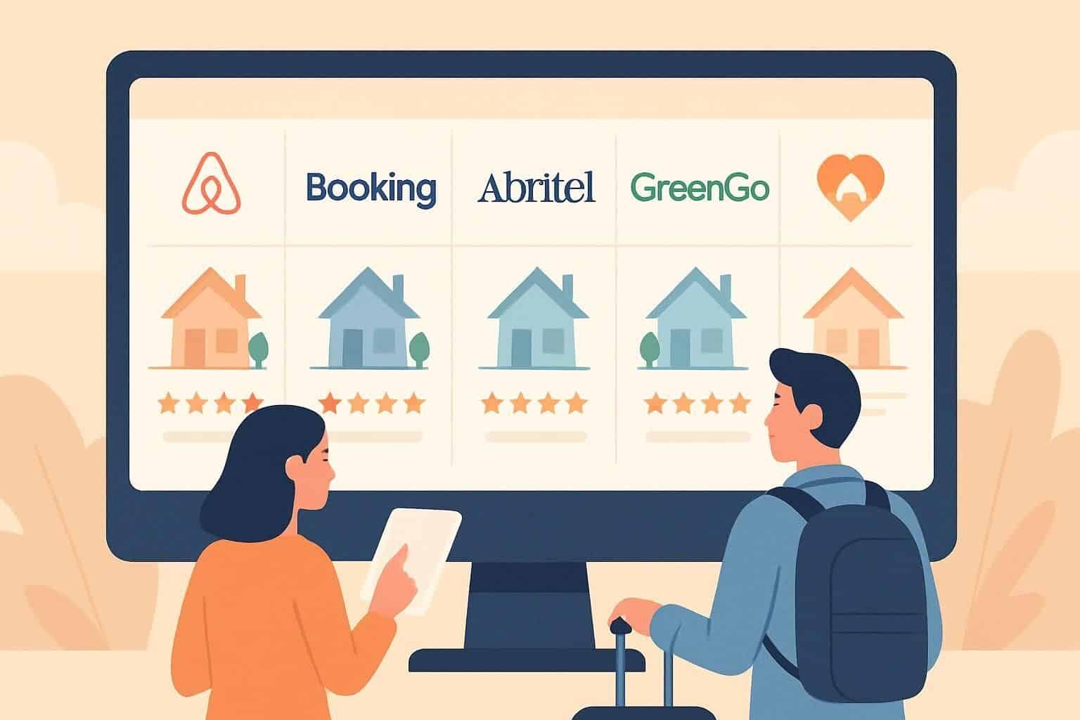 Découvrez les 5 meilleures alternatives à Airbnb pour louer un logement autrement, avec des options uniques et adaptées à tous les besoins.