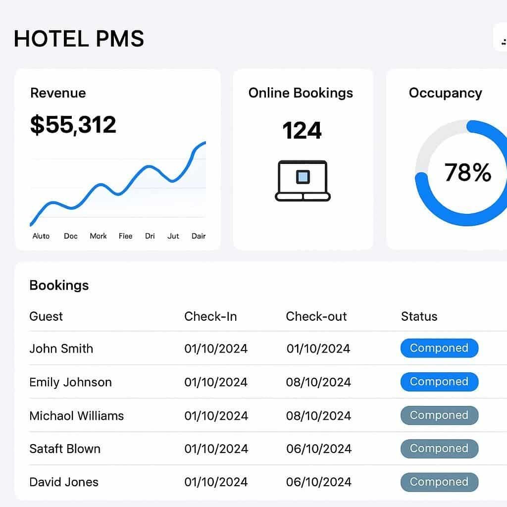 Découvrez le top 10 des logiciels de réservation hôtelière pour optimiser la gestion de votre établissement. Comparez les meilleures solutions pour améliorer votre efficacité et booster vos réservations.