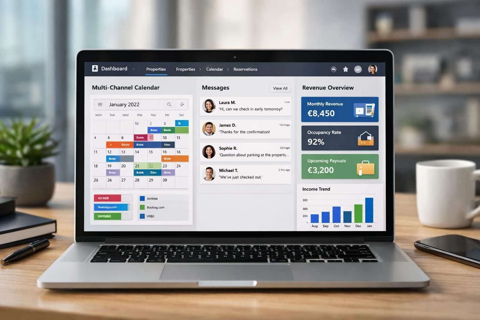 Découvrez notre analyse complète et les retours d'utilisateurs sur Hostaway en 2026 pour choisir la meilleure solution de gestion locative.