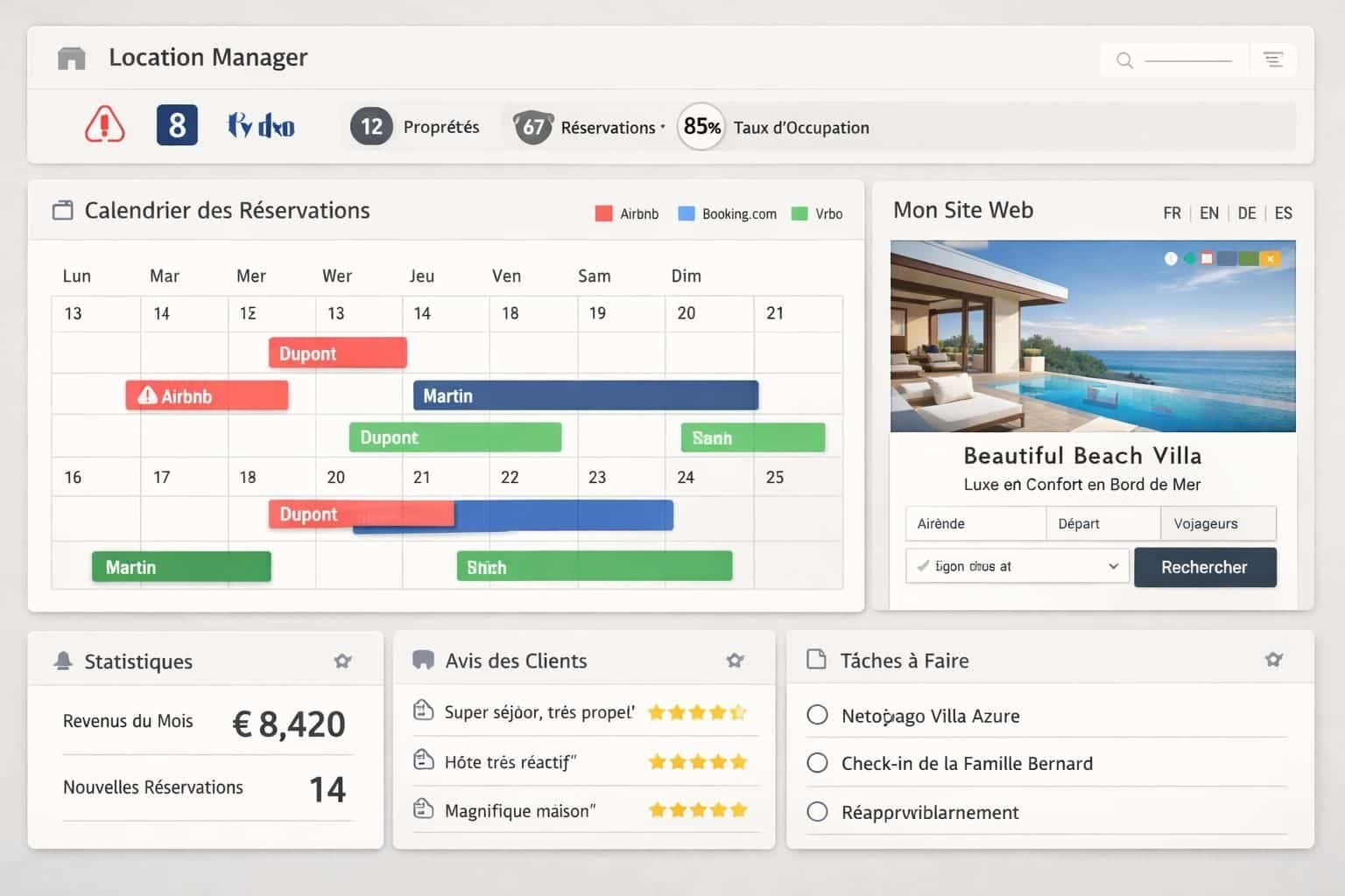 Découvrez les avis des utilisateurs sur Lodgify et profitez de retours d'expérience authentiques pour mieux choisir votre solution de gestion de location saisonnière.