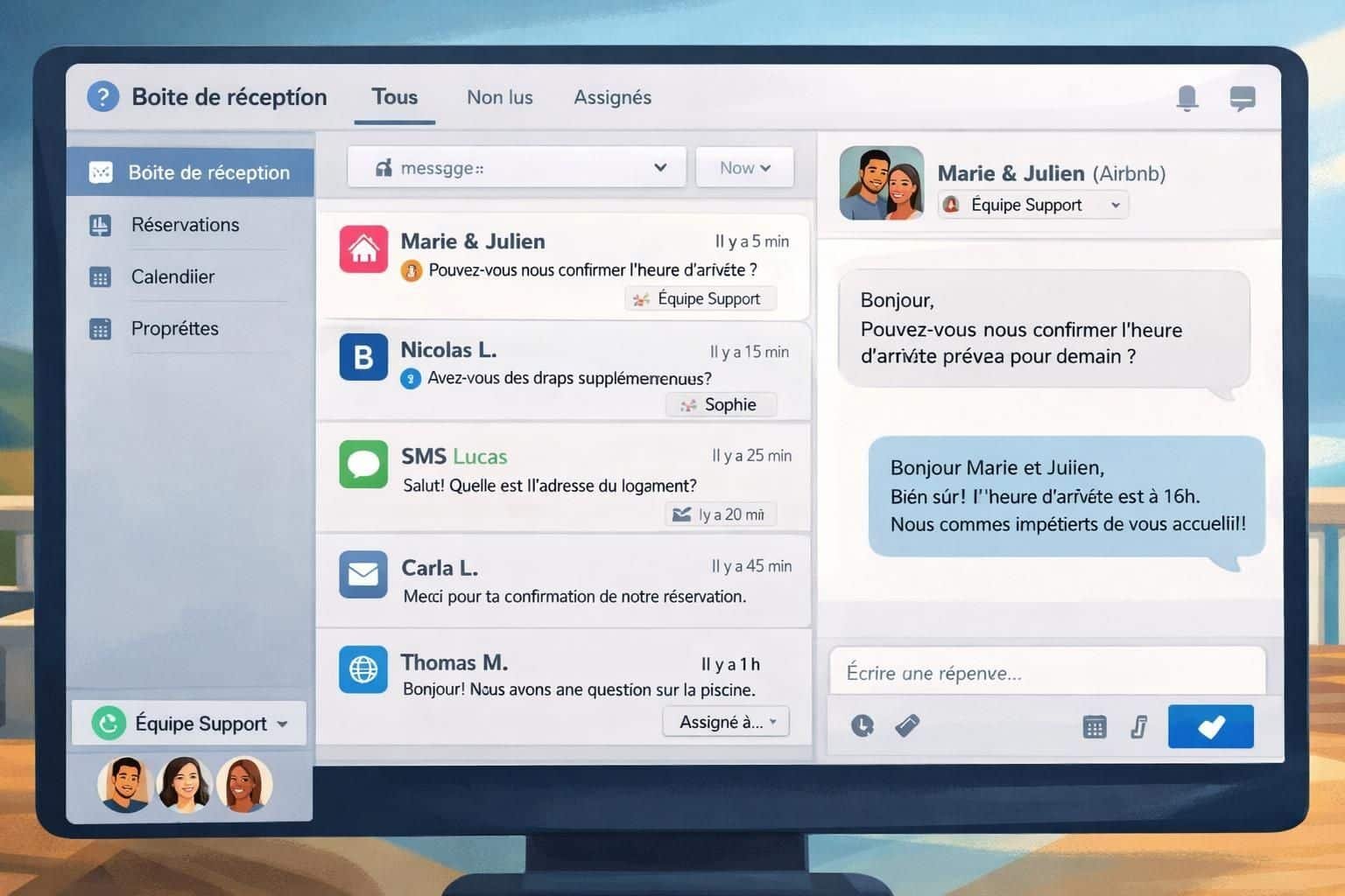 Comparez Lodgify et Guesty en 2026 pour choisir la meilleure plateforme de gestion de locations saisonnières selon vos besoins et votre budget.
