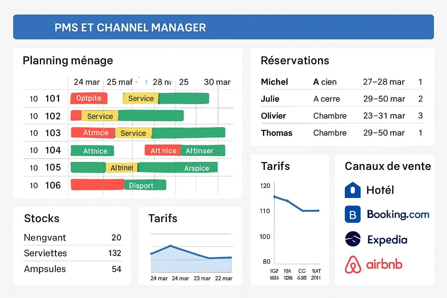 Découvrez notre Channel Manager Booking pour une synchronisation parfaite et une optimisation complète de vos réservations sur toutes les plateformes.