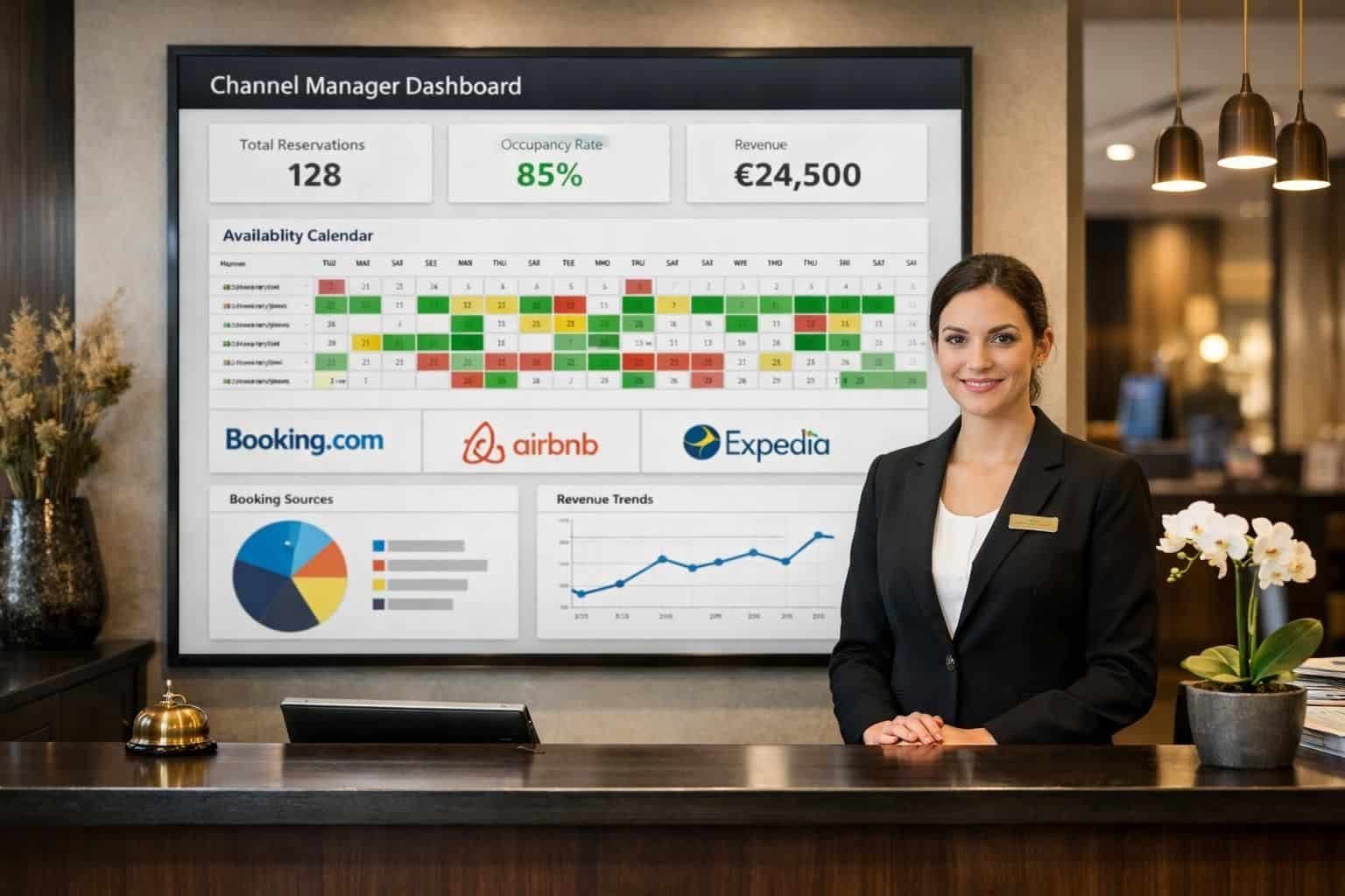 Découvrez le top 5 des meilleurs channel managers pour hôtels en 2026, des outils essentiels pour optimiser la gestion des réservations et maximiser vos revenus.