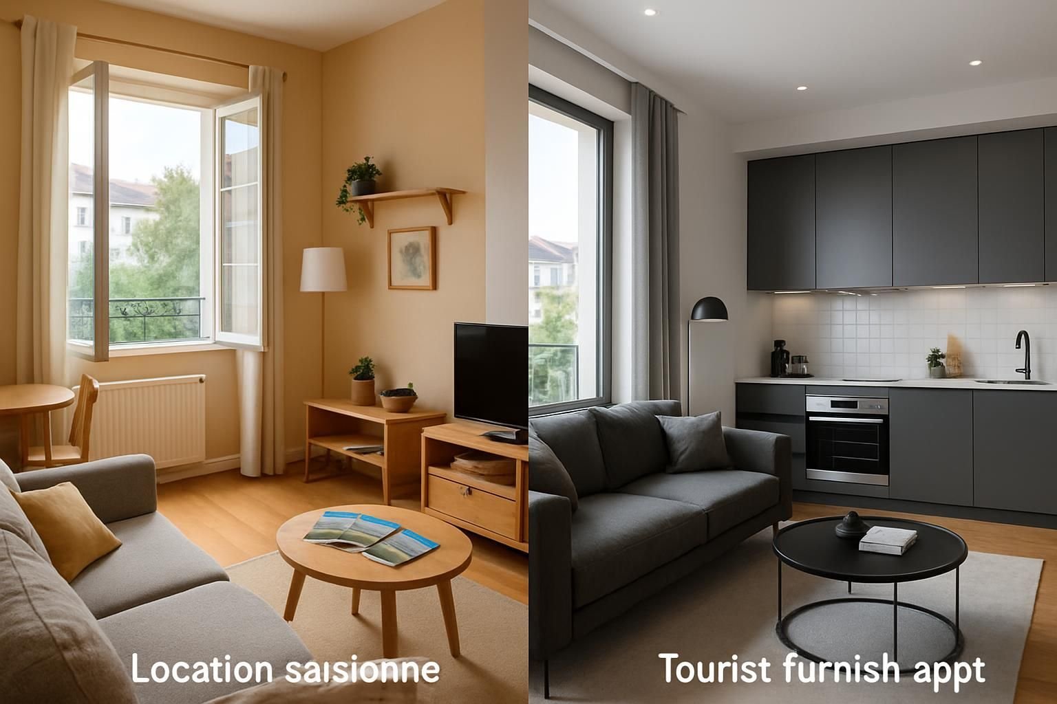 Découvrez les différences clés entre la location saisonnière et le meublé de tourisme pour mieux choisir votre hébergement de vacances.