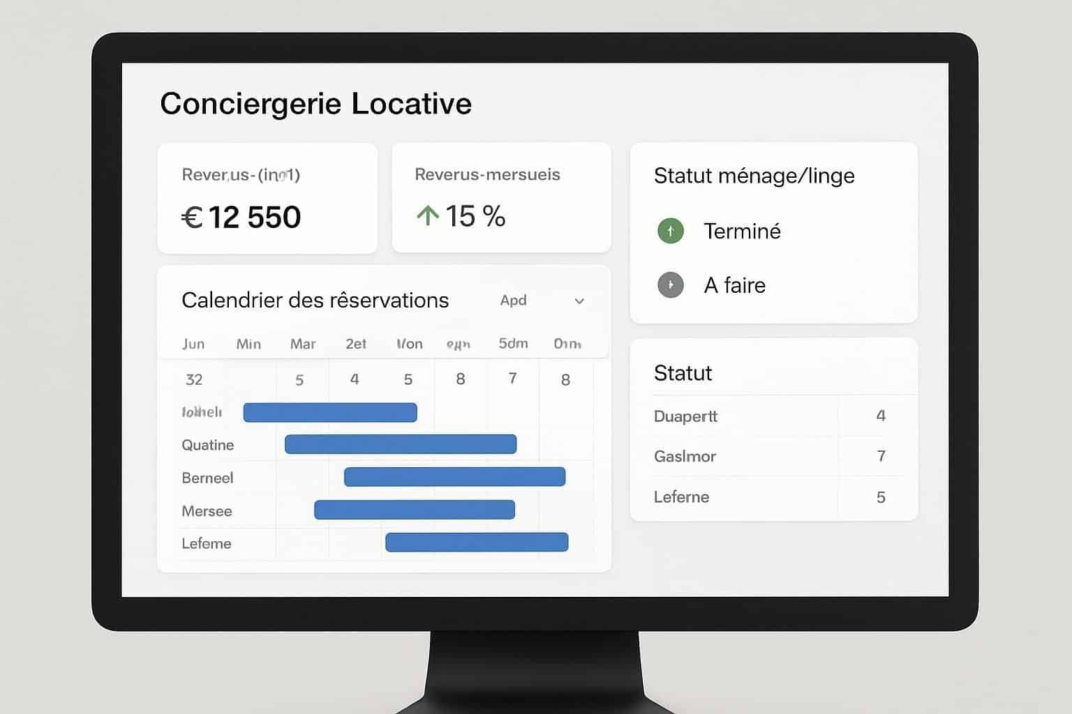 Service de conciergerie locative en France, dédié aux propriétaires exigeants, offrant gestion professionnelle et personnalisée de vos biens immobiliers pour maximiser votre confort et vos revenus.